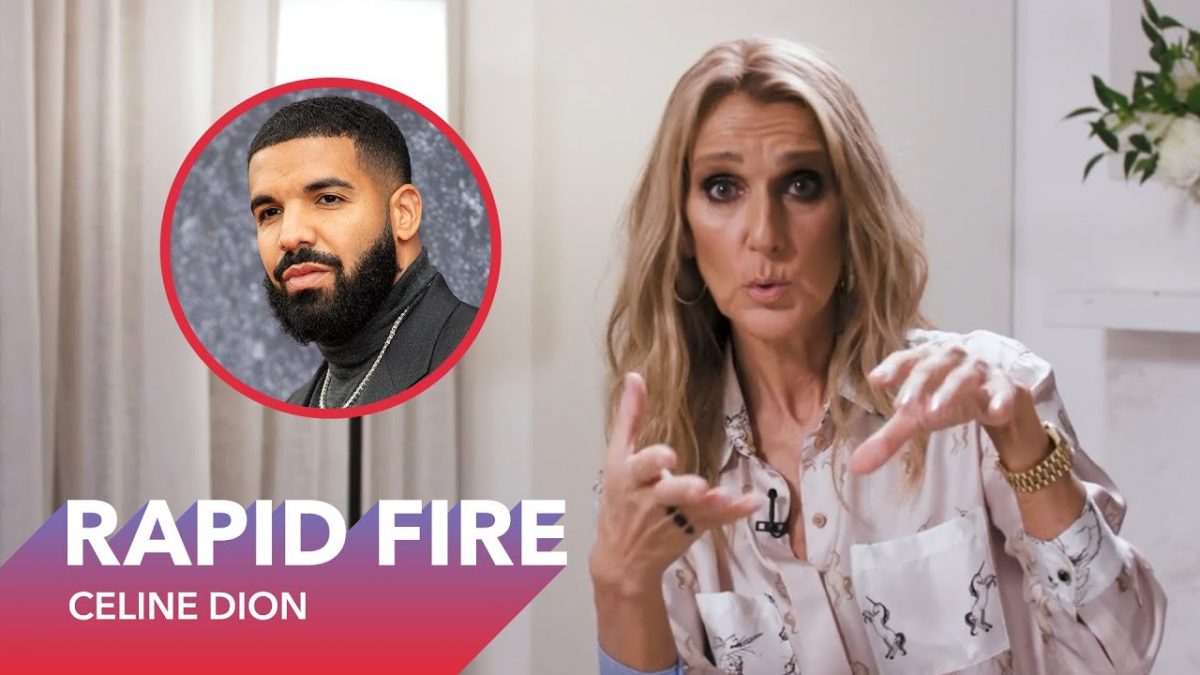 Watch Celine Dion play Rapid Fire as she begs Drake not to tattoo her face