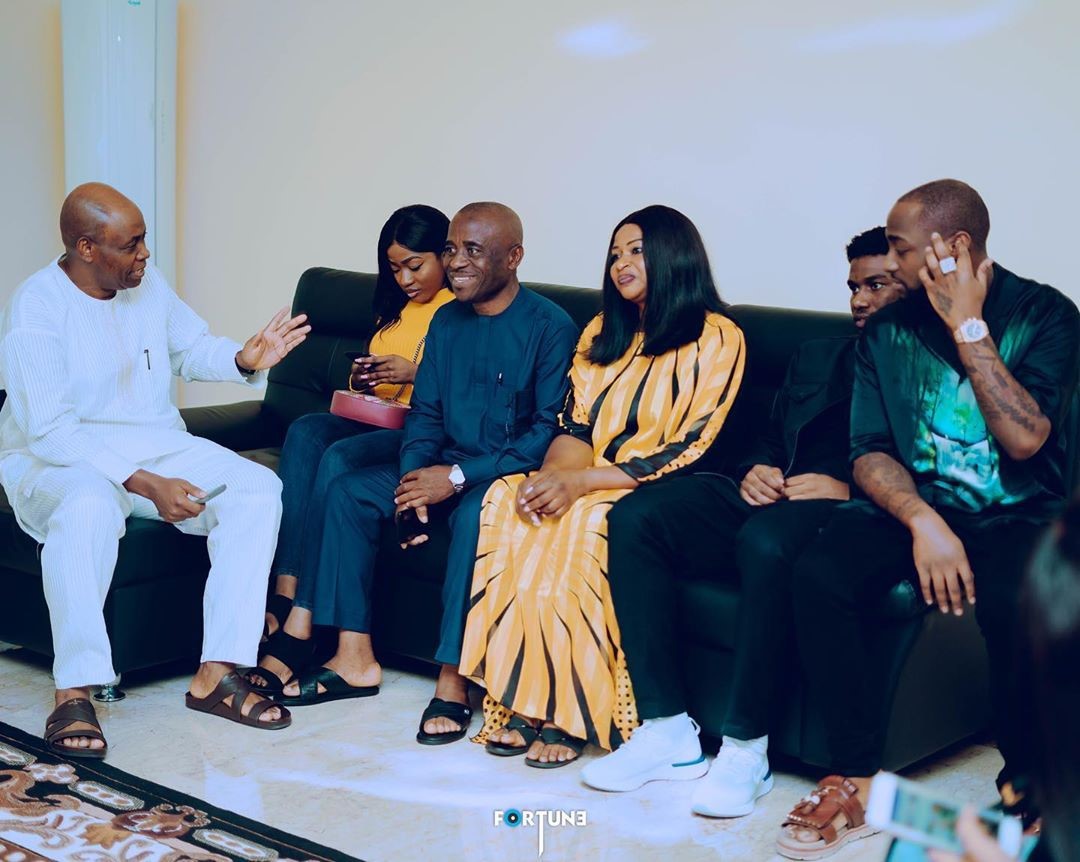 More photos from Davido and Chioma's introduction