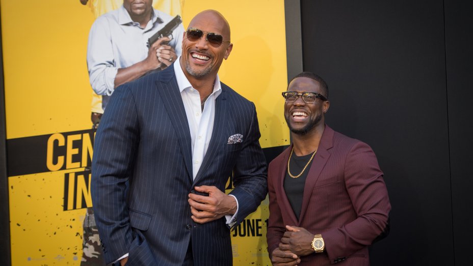 'Stop messing with my emotions' - Dwayne Johnson reacts to Kevin Hart auto crash