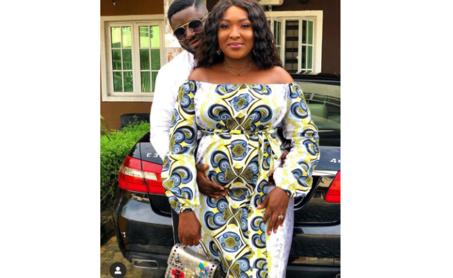 Esther Audu reveals baby face