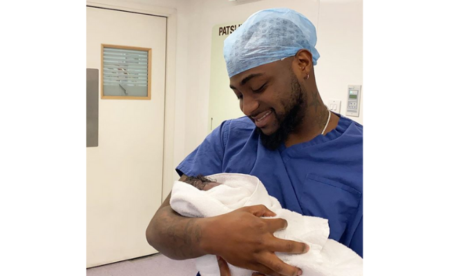 Davido and Chioma welcome son - David Adedeji Ifeanyi Adeleke Jr