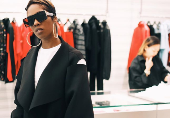 Here is how an upcoming singer reacts to meeting Tiwa Savage