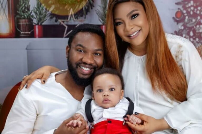 Linda Ejiofor & Ibrahim Suleiman celebrate baby Keon's sixth months with cute pictures