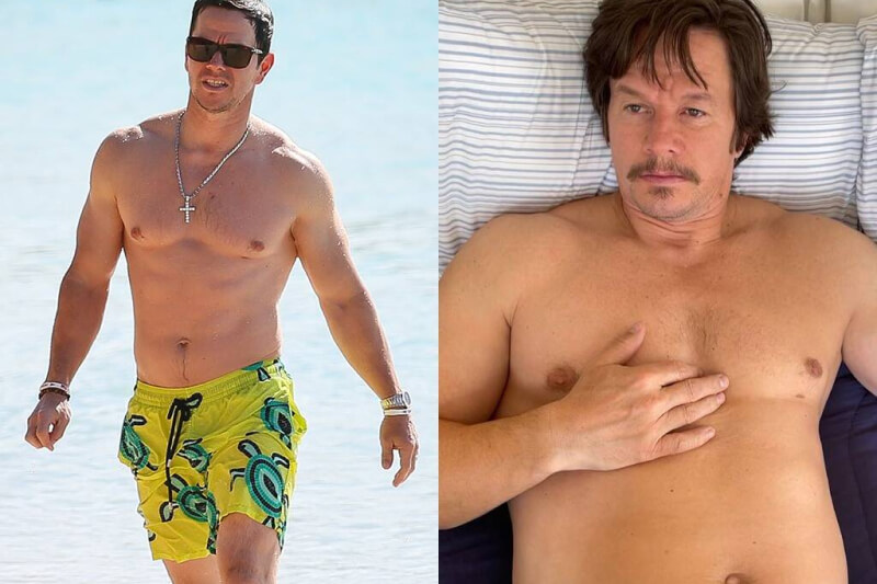 Mark Wahlberg and other Hollywood actors who changed their bodies for a movie role