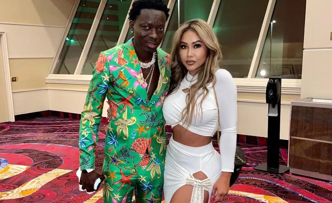 Fiancée of Michael Blackson confirms she's allowed him to get side chicks