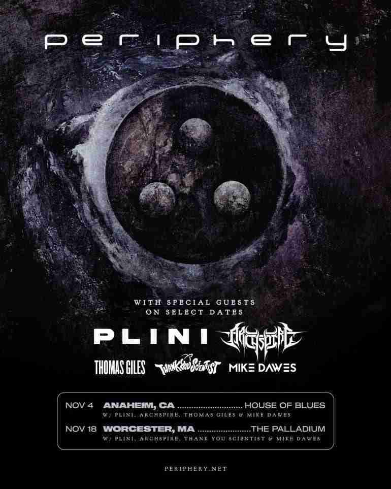 Periphery - A Carefully Curated Supporting Lineup
