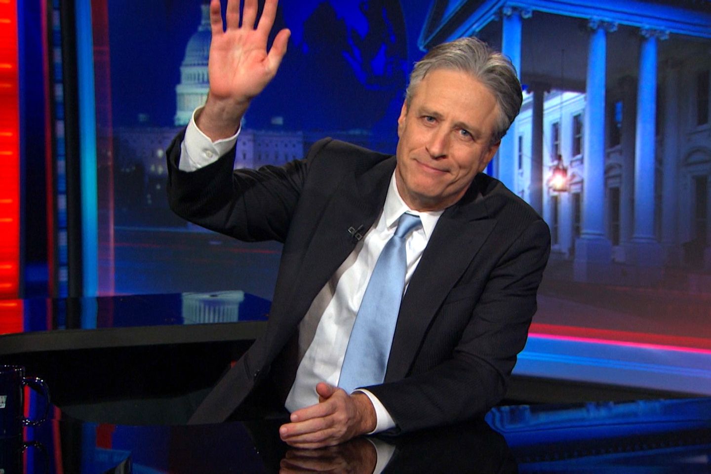 Jon Stewart Heartfelt Goodbye - A Surprise Serenade to Remember