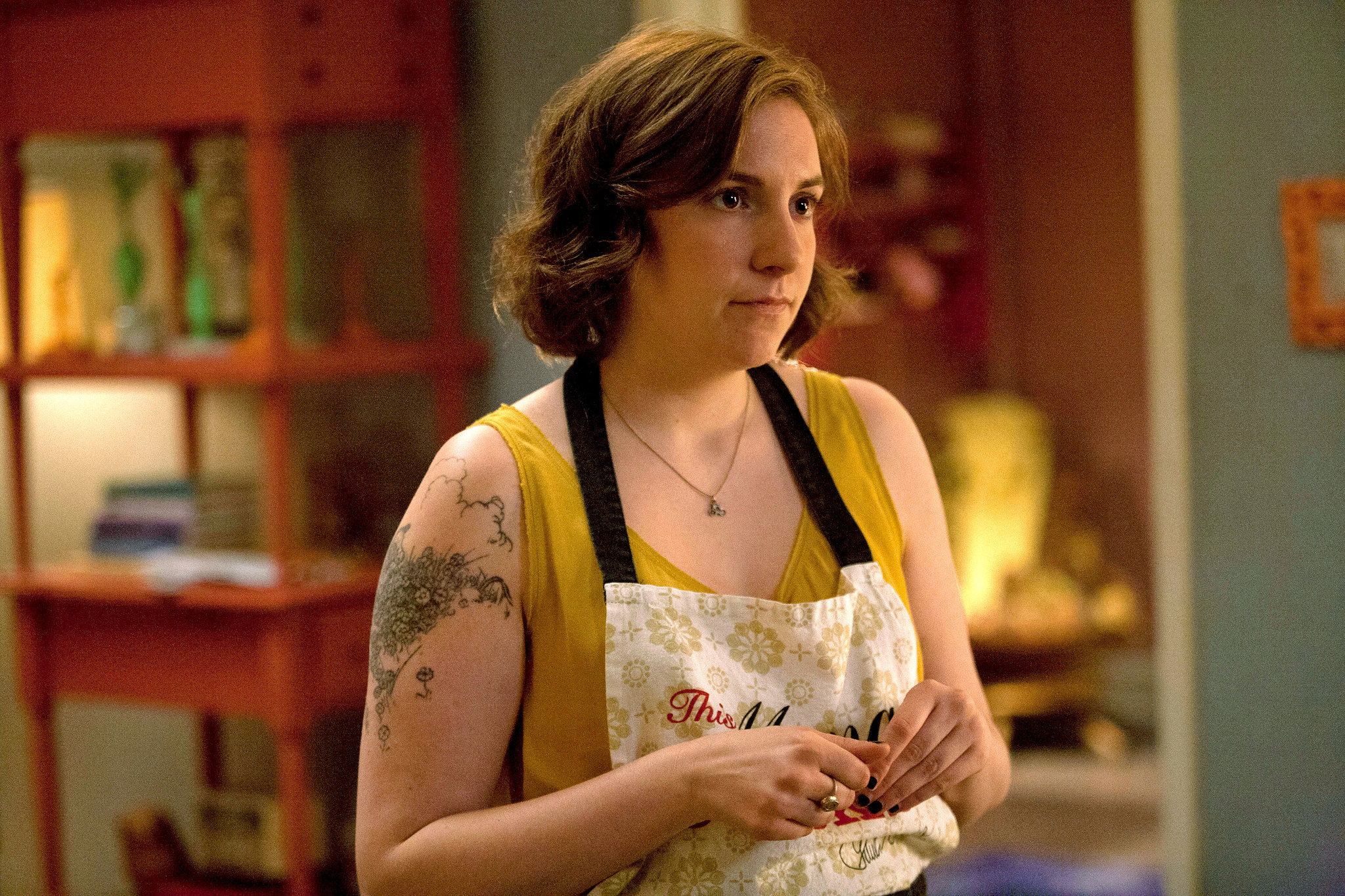 Lena Dunham from HBO's Girls series