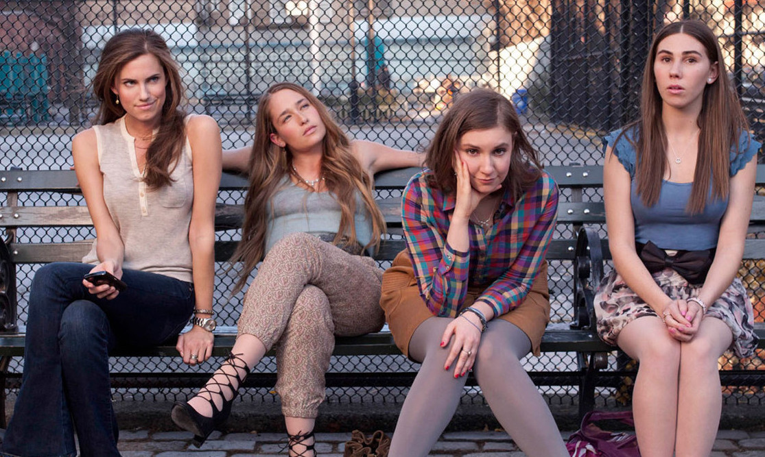 Cast members from HBO's Girls television series