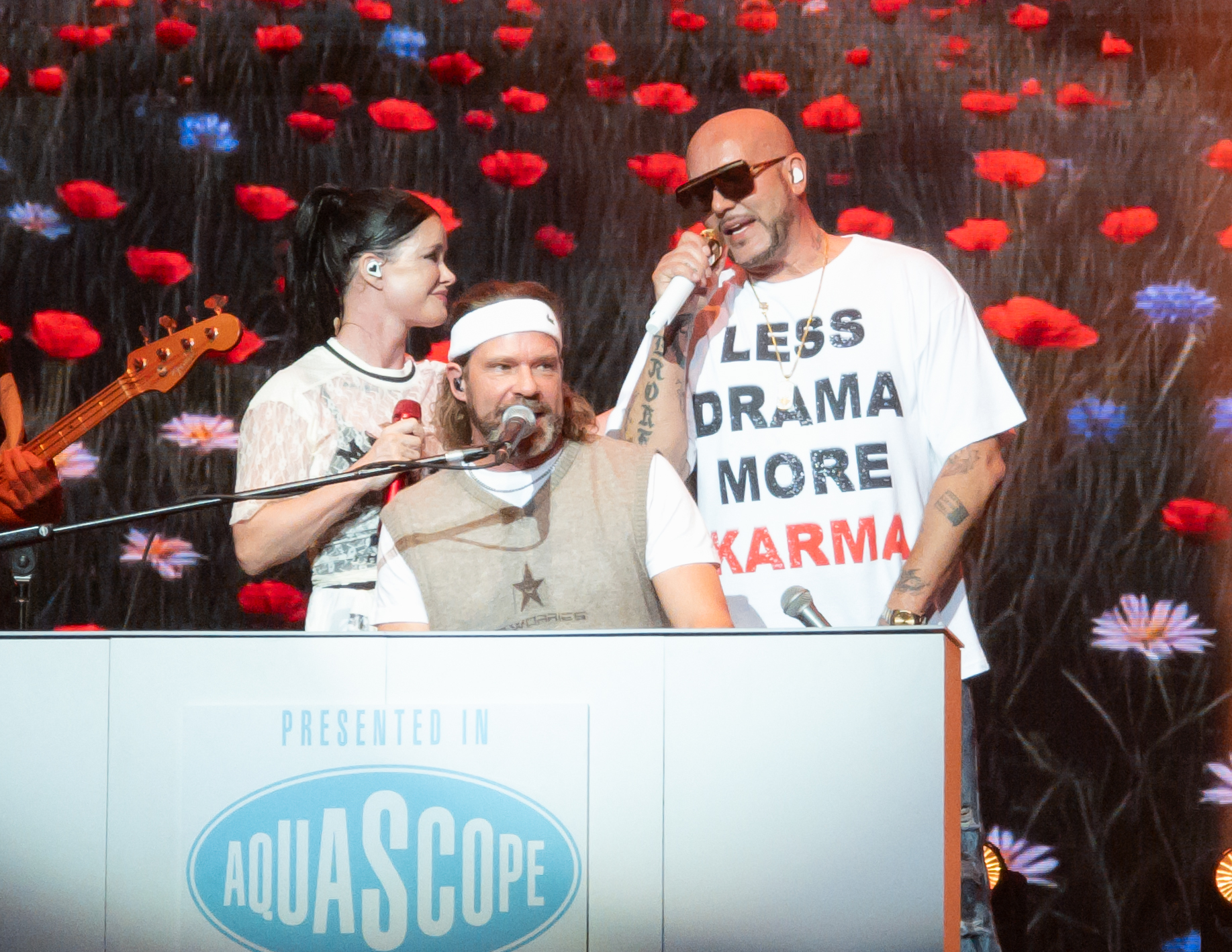 Danish-Norwegian pop group Aqua band members together