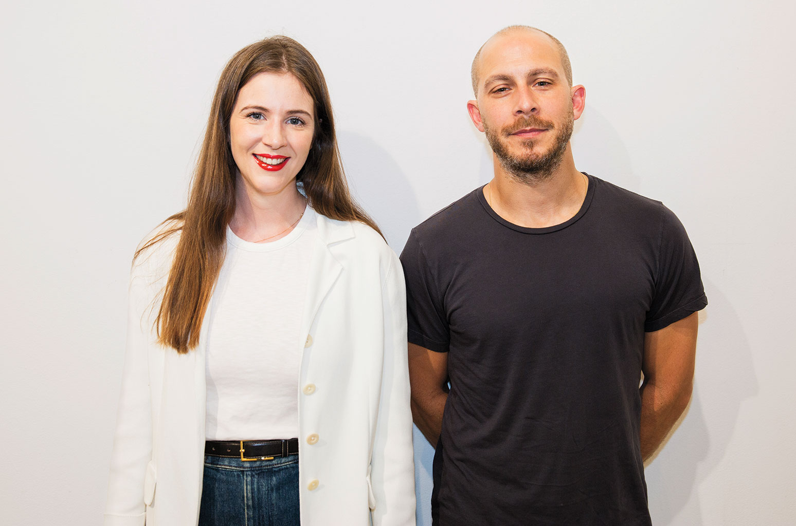 Music industry executives Tim Putnam and Zena White