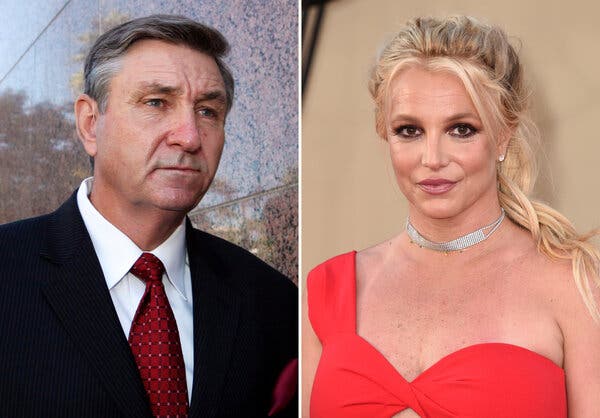 Britney Spears during her legal battles and personal struggles