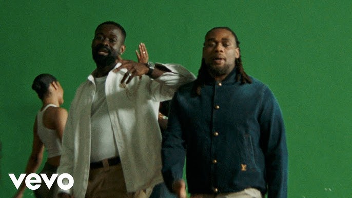 BNXN and Sarz music video scene