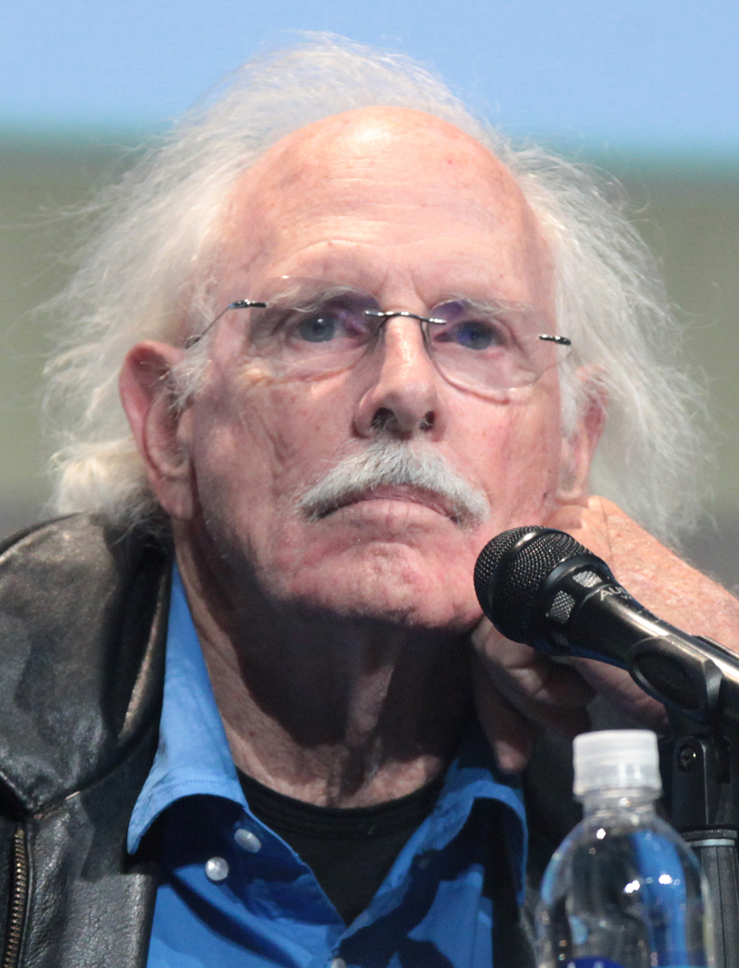 Veteran actor Bruce Dern in Hollywood