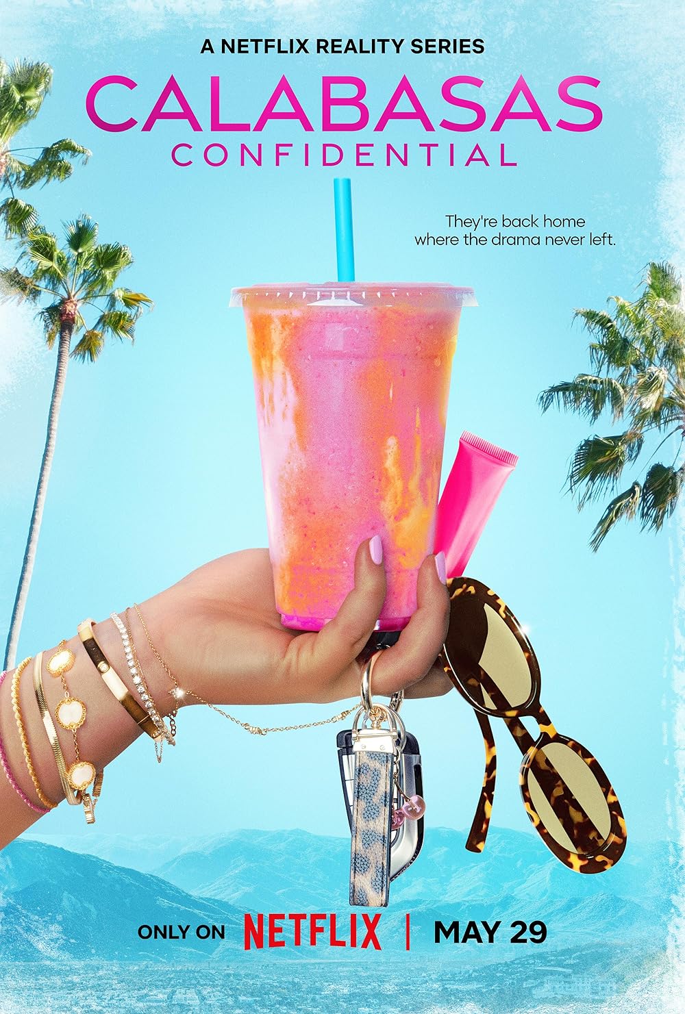 Netflix's Calabasas Confidential show logo and promotional image