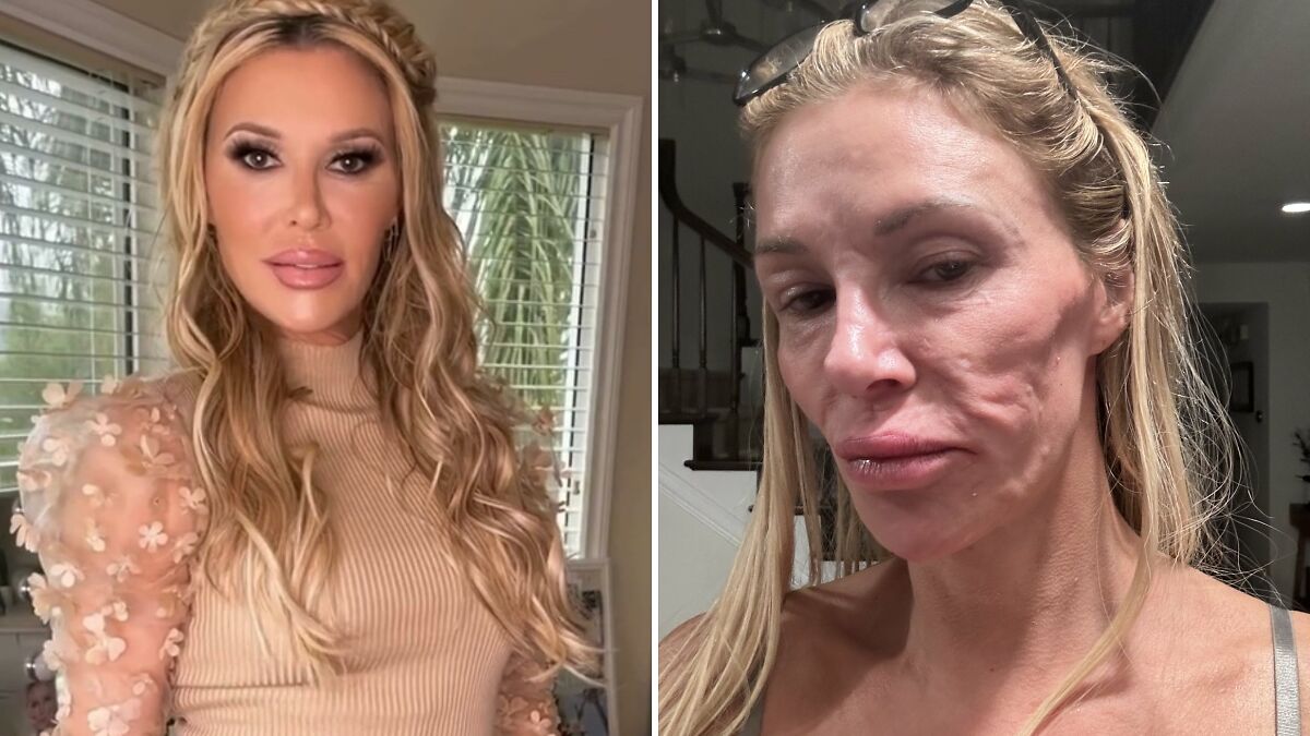 Brandi Glanville responding to social media criticism