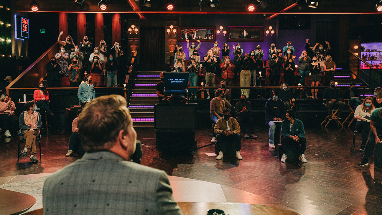 The Late Show with Stephen Colbert studio and audience