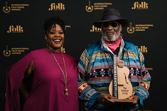 Folk music industry gathering and ceremony