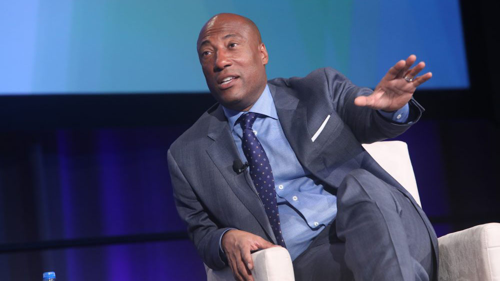 Byron Allen at media industry events and conferences