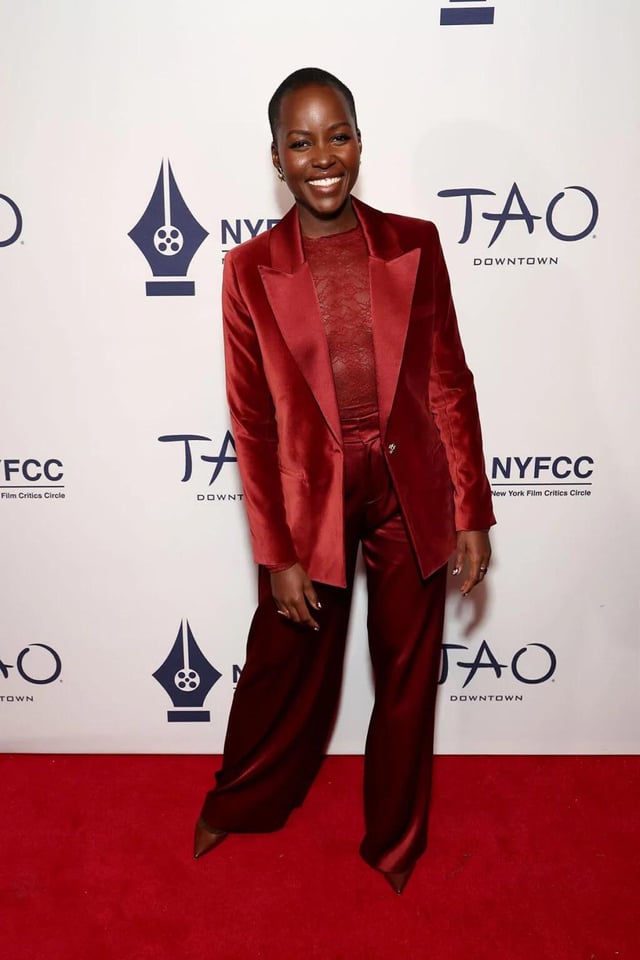Lupita Nyong'o in designer gown at Cannes