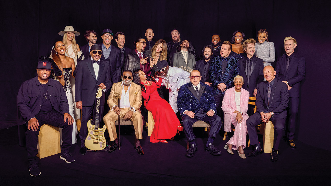 Clive Davis at Grammy Awards celebration