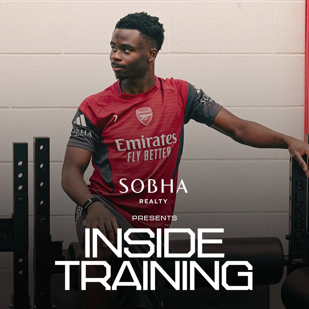 Arsenal team preparing for Champions League final