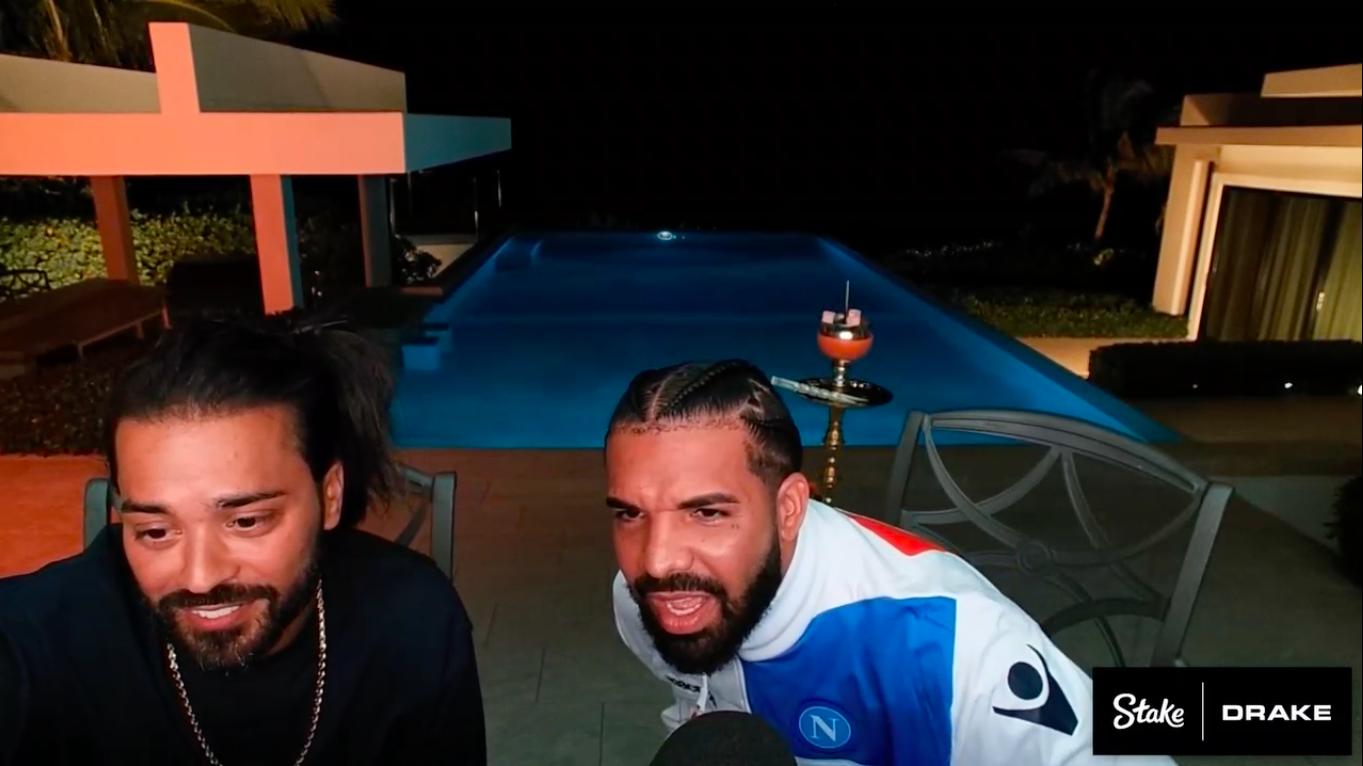 Drake's professional livestreaming setup and equipment