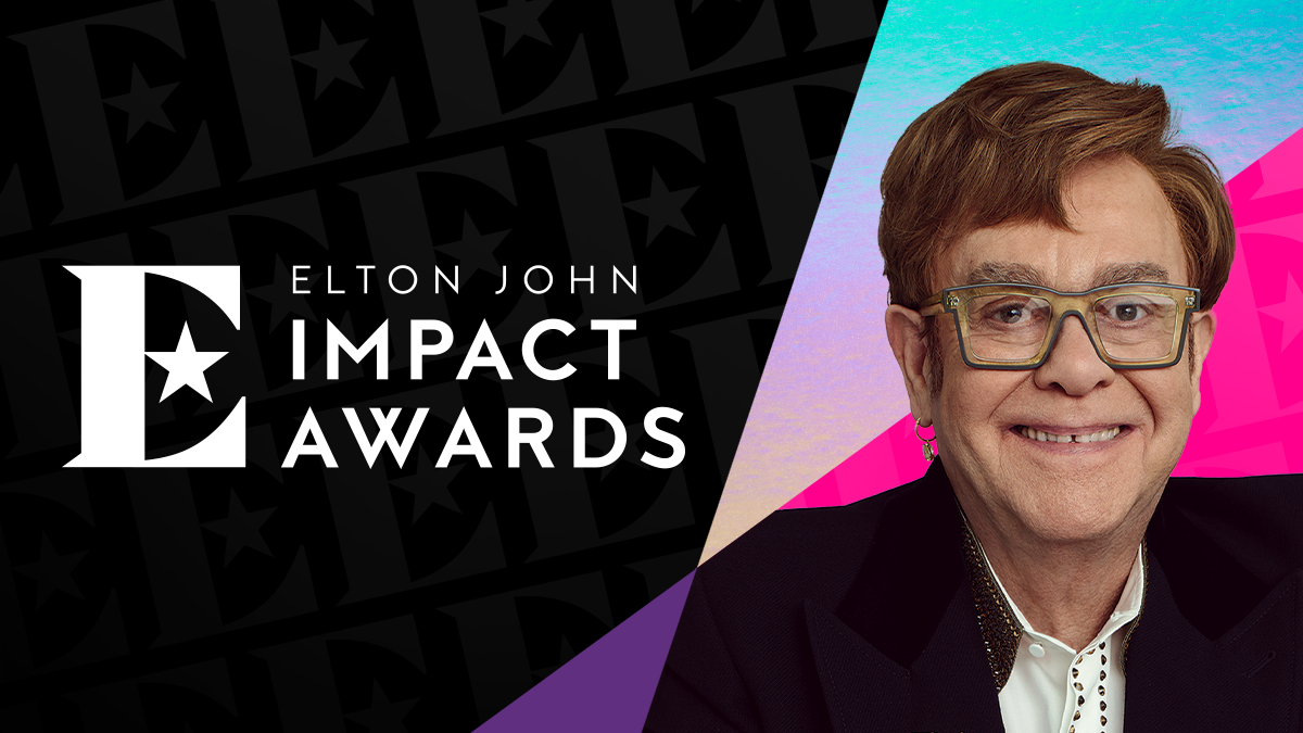 Elton John Impact Awards recognition event