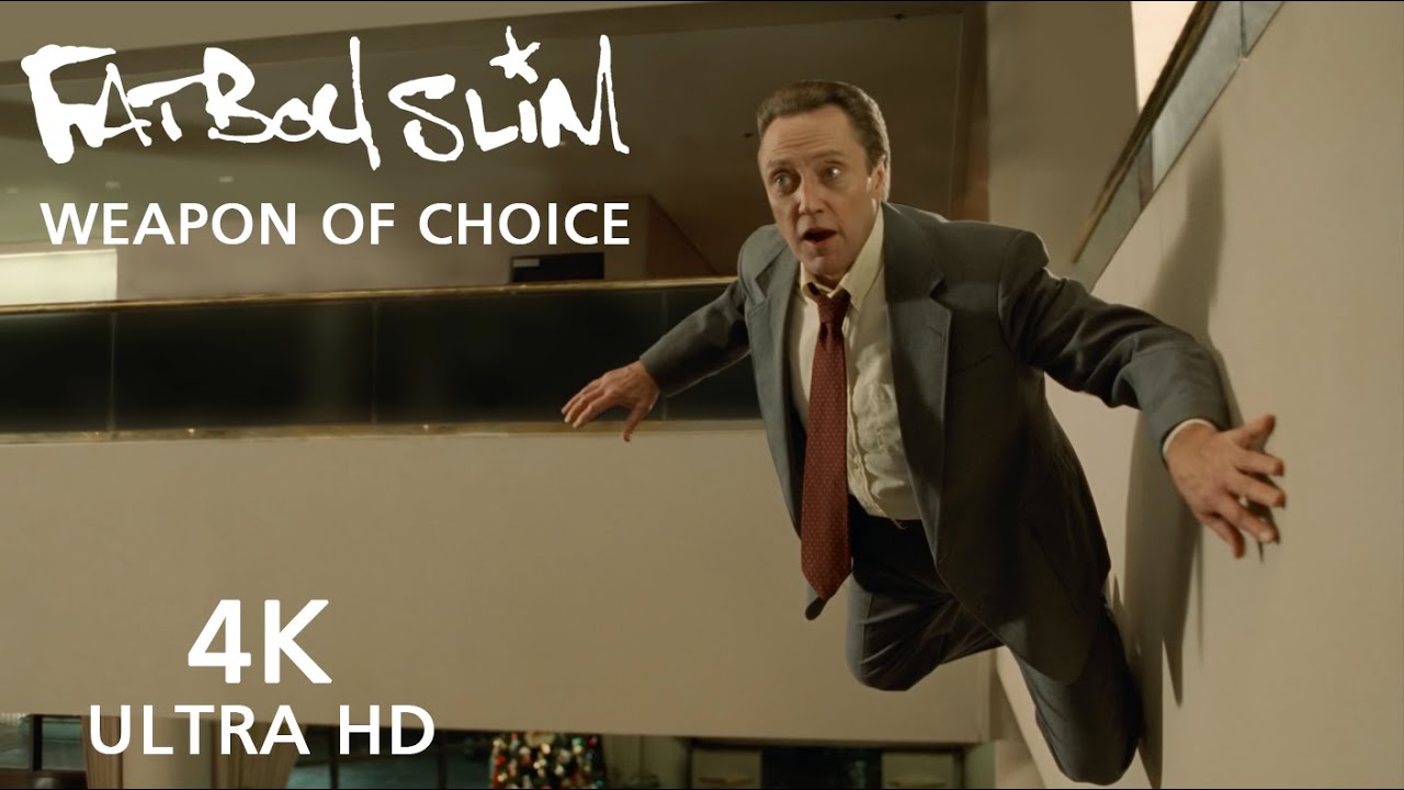 Christopher Walken dancing in Weapon of Choice video
