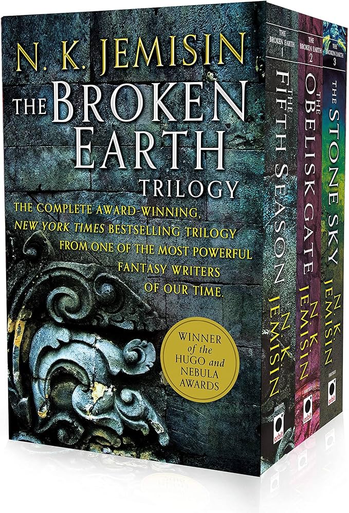 N.K. Jemisin's award-winning Broken Earth trilogy books