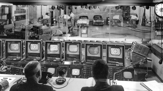 Behind the scenes television show production