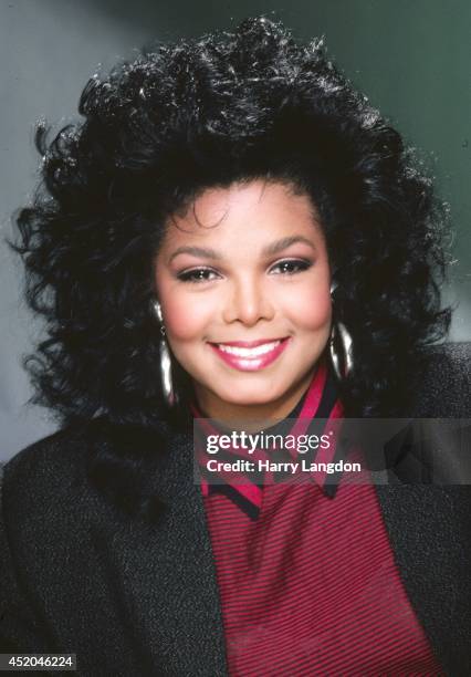 Janet Jackson during her Control era photoshoot in 1986