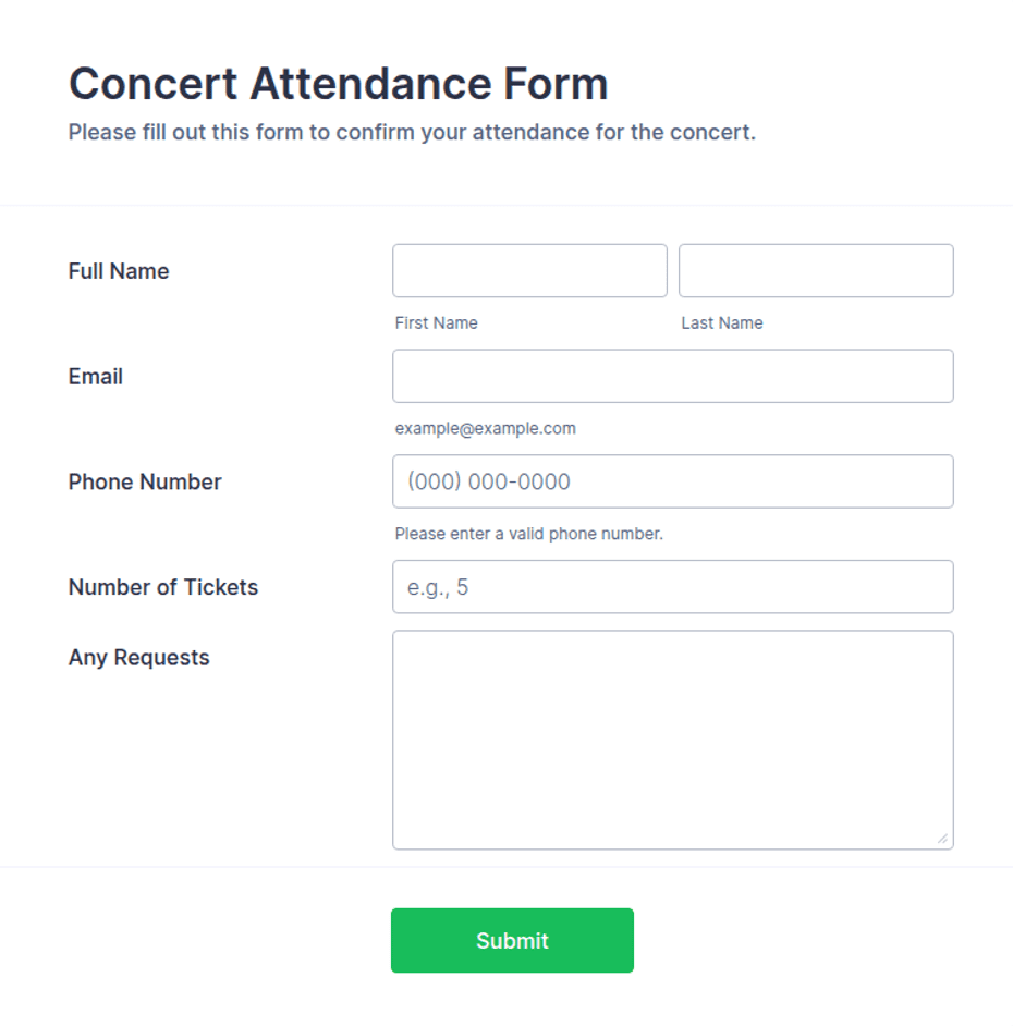 Large concert crowd attendance counting