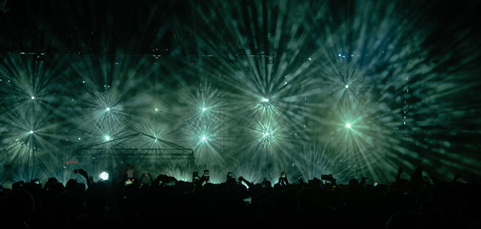 Kanye West performing live in Istanbul stadium