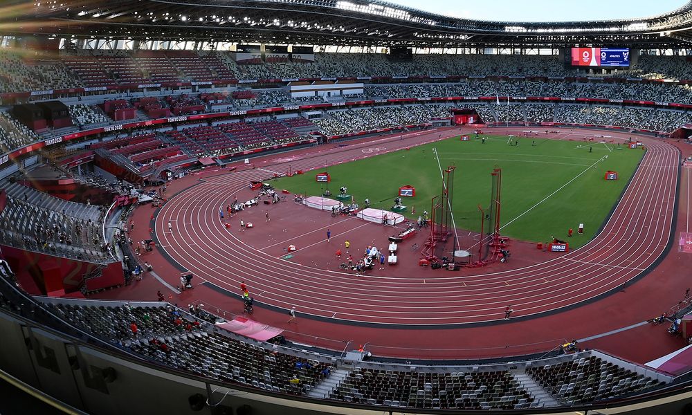 International track and field championship competition