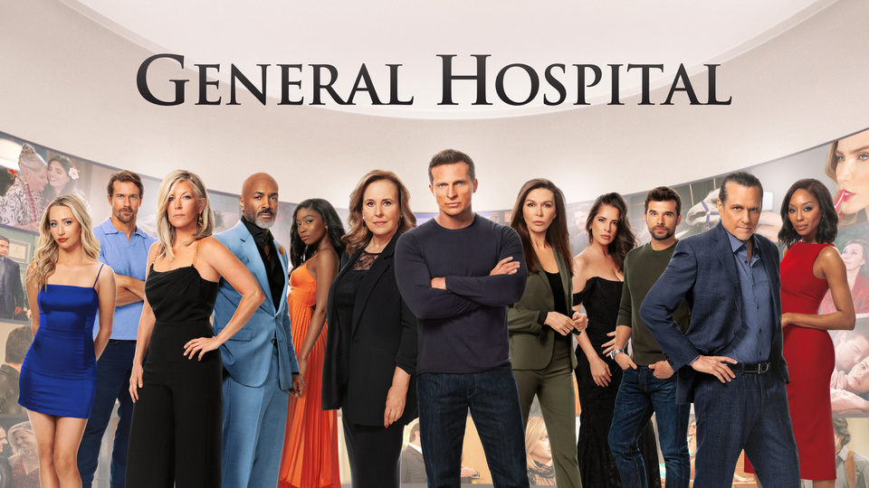 General Hospital television show logo and cast