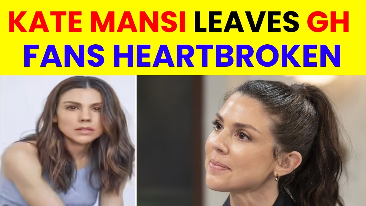 General Hospital fans discussing Kate Mansi's departure on social media