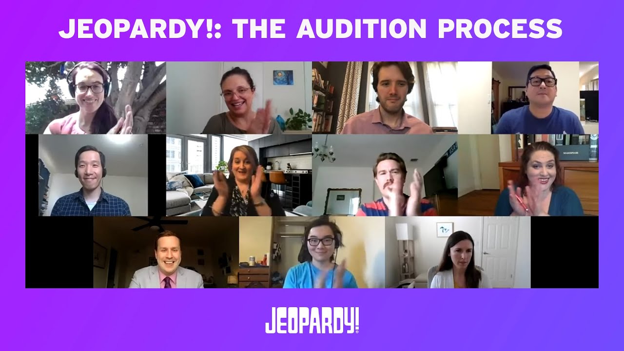 Jeopardy! contestant audition and testing session