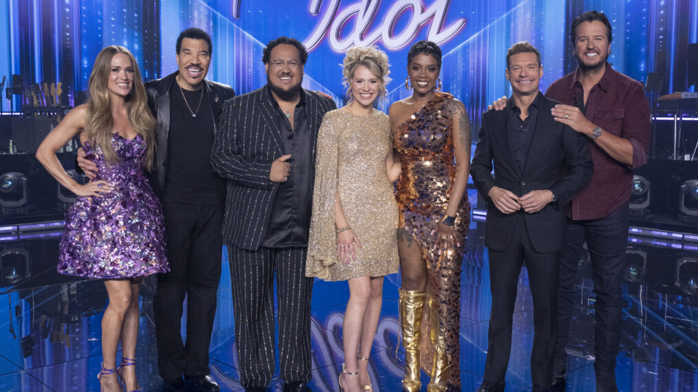 American Idol judges during finale episode