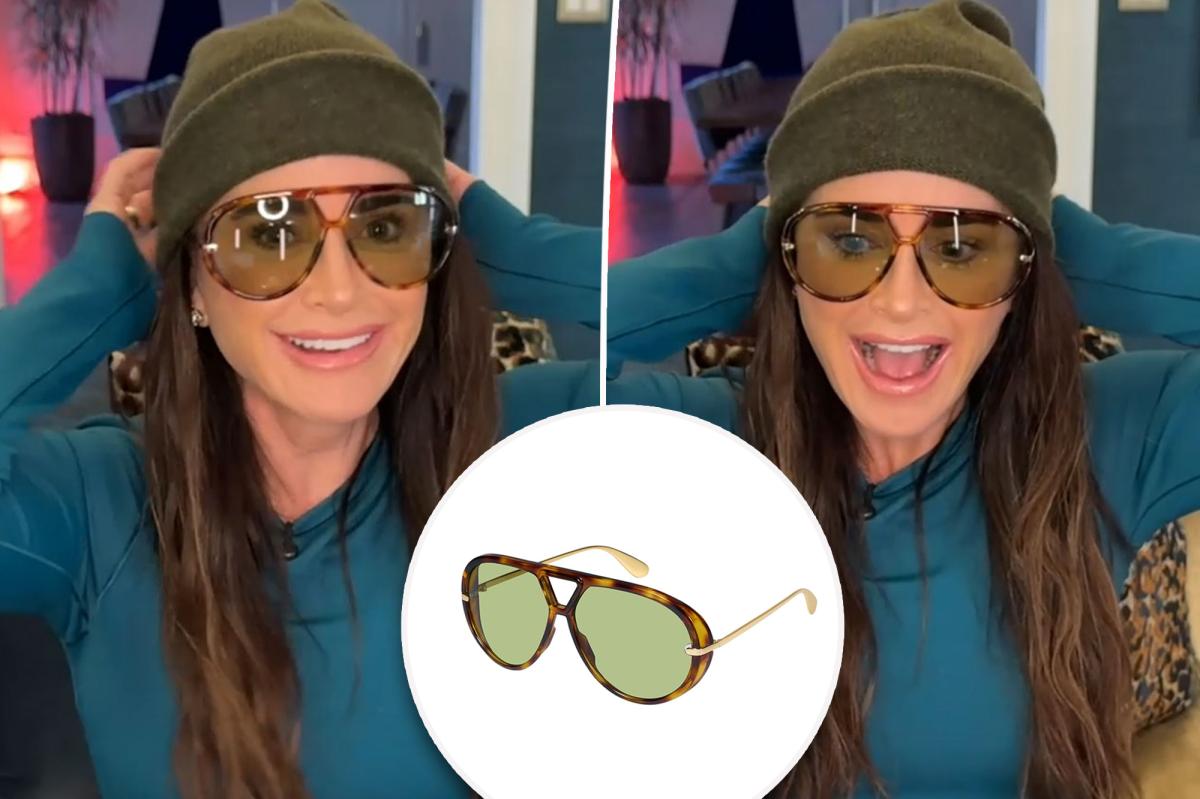 Kyle Richards Discovers $20 Sunglasses That Rival Luxury Designer Brands
