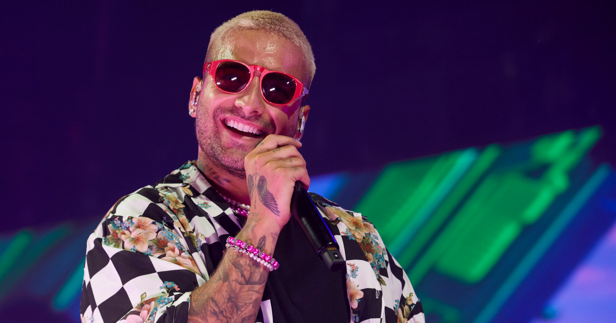 Maluma representing Latin music worldwide