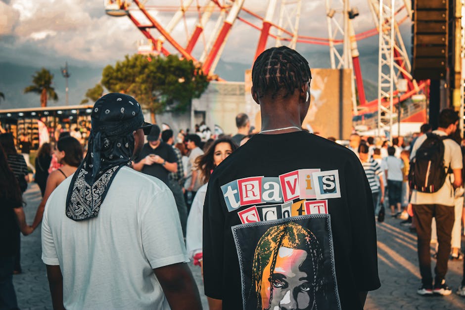 Travis Scott and Owen Wilson - Music Festival Movies Find Their Moment