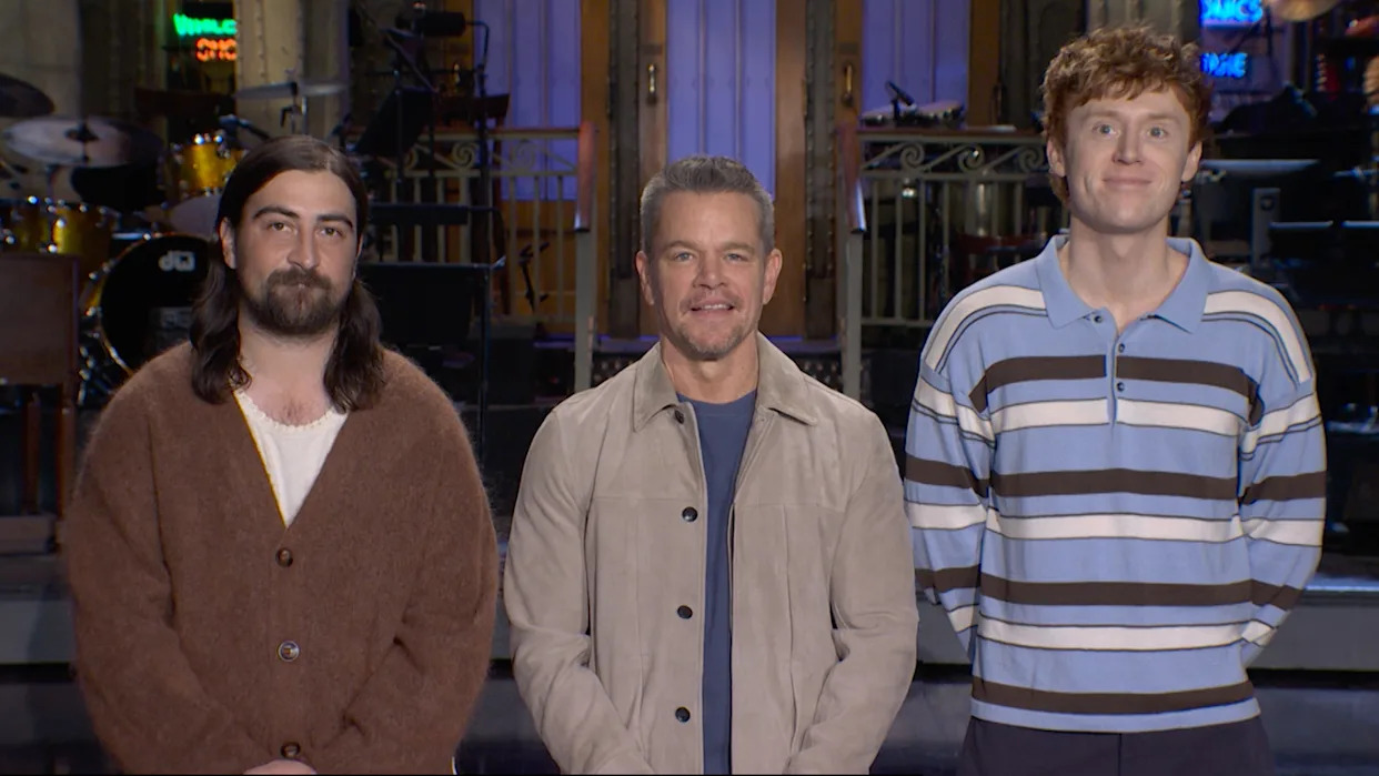 Noah Kahan performing as musical guest on Saturday Night Live