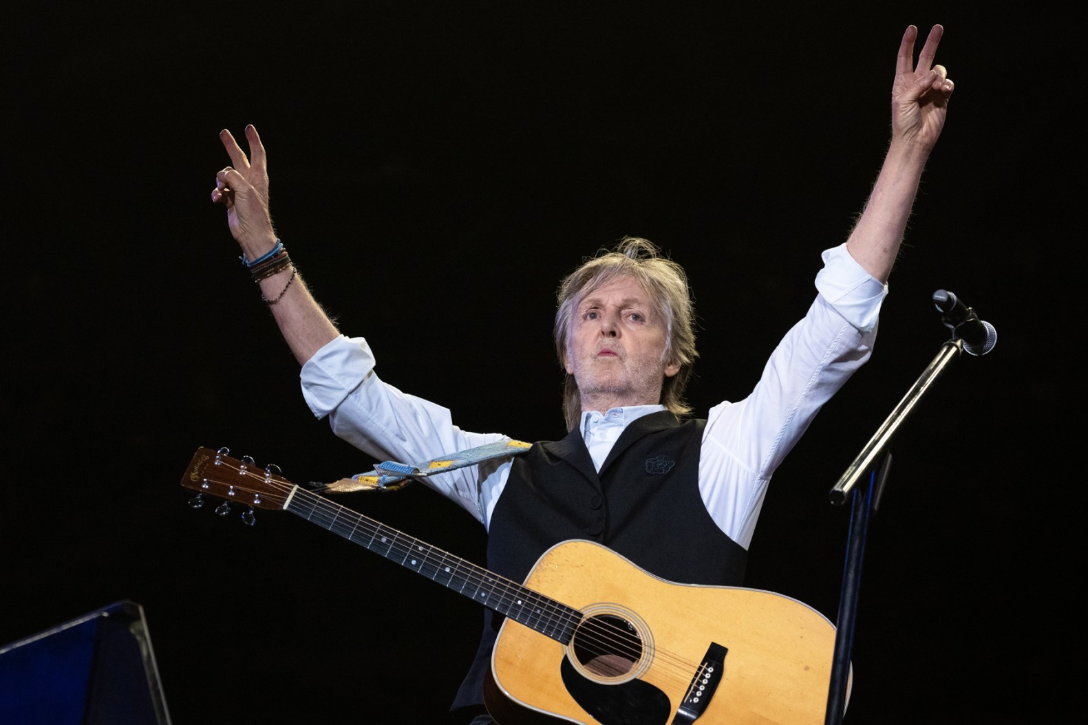 Paul McCartney performing in recent years