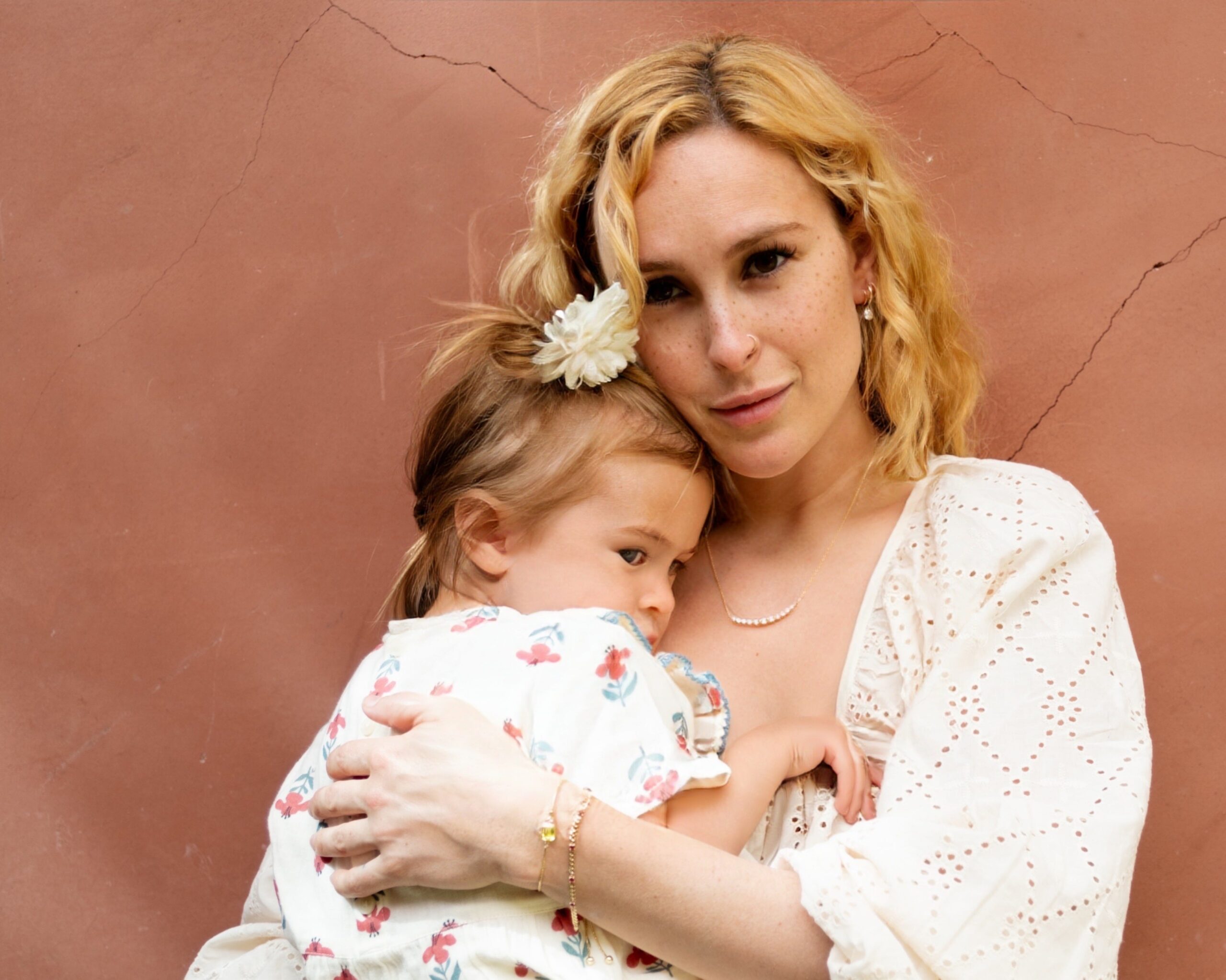 Rumer Willis with her daughter Louetta