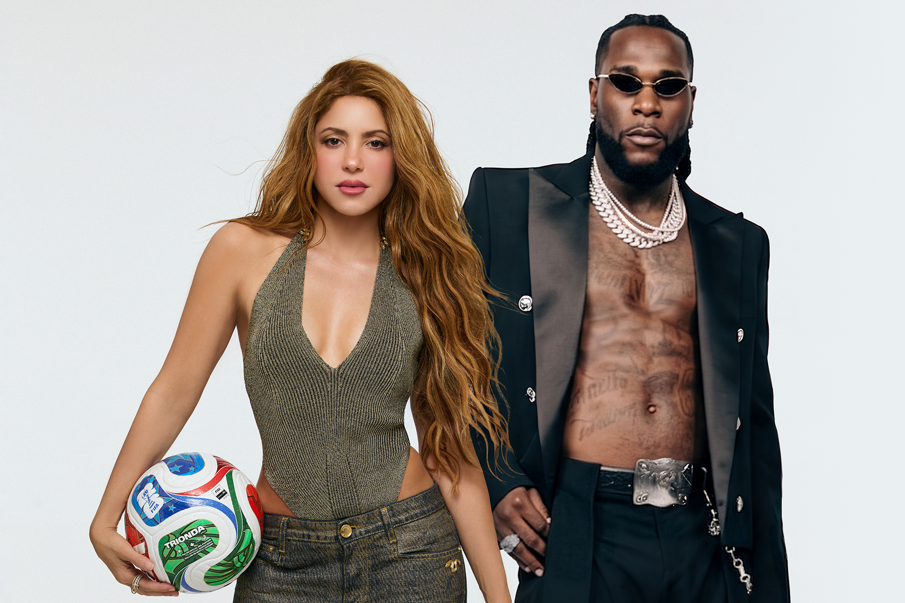 Shakira and Burna Boy Unite Global Superstars in Epic 'Soltera' Music Video for FIFA 2026