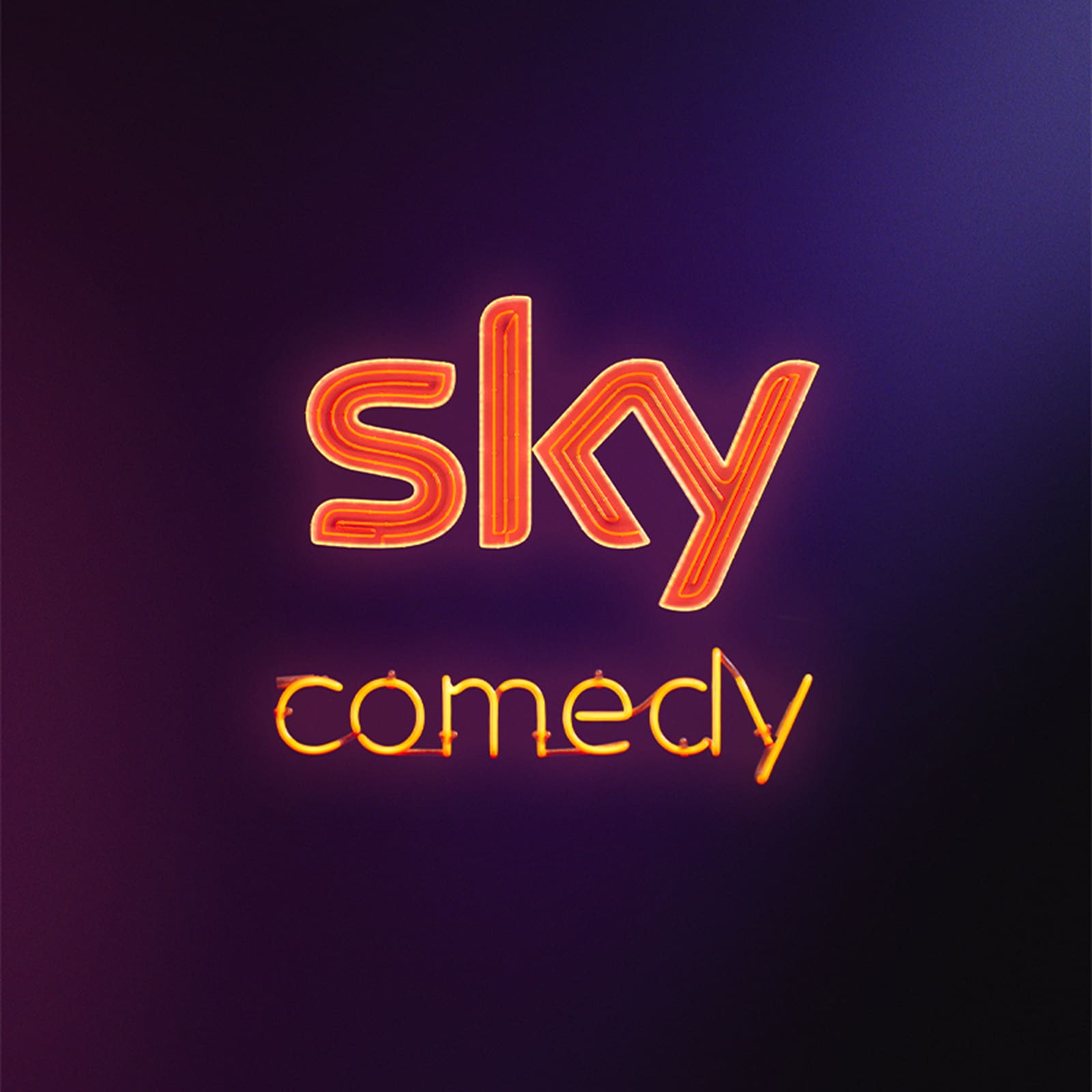 Sky Comedy UK television channel logo