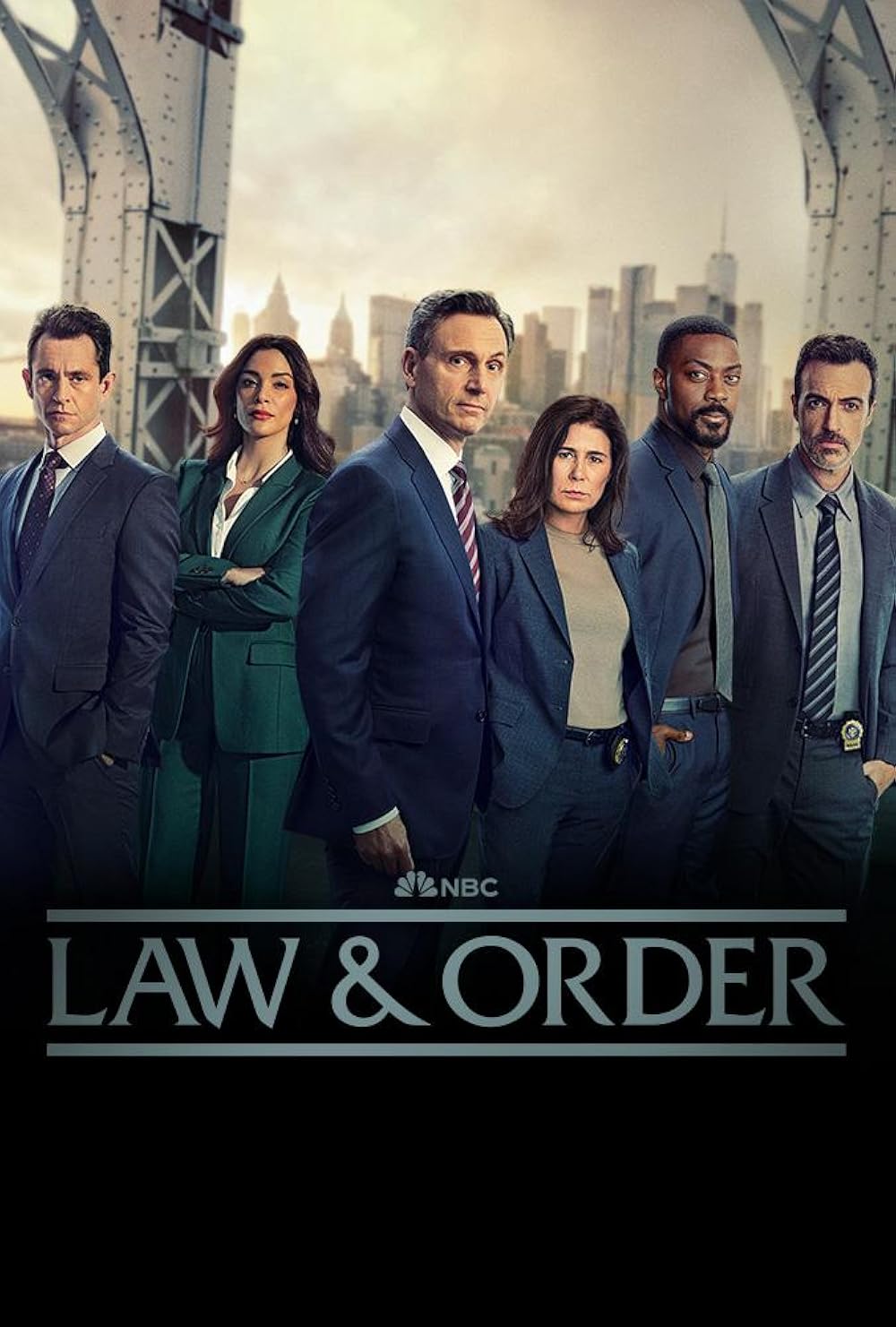 Law & Order series production still