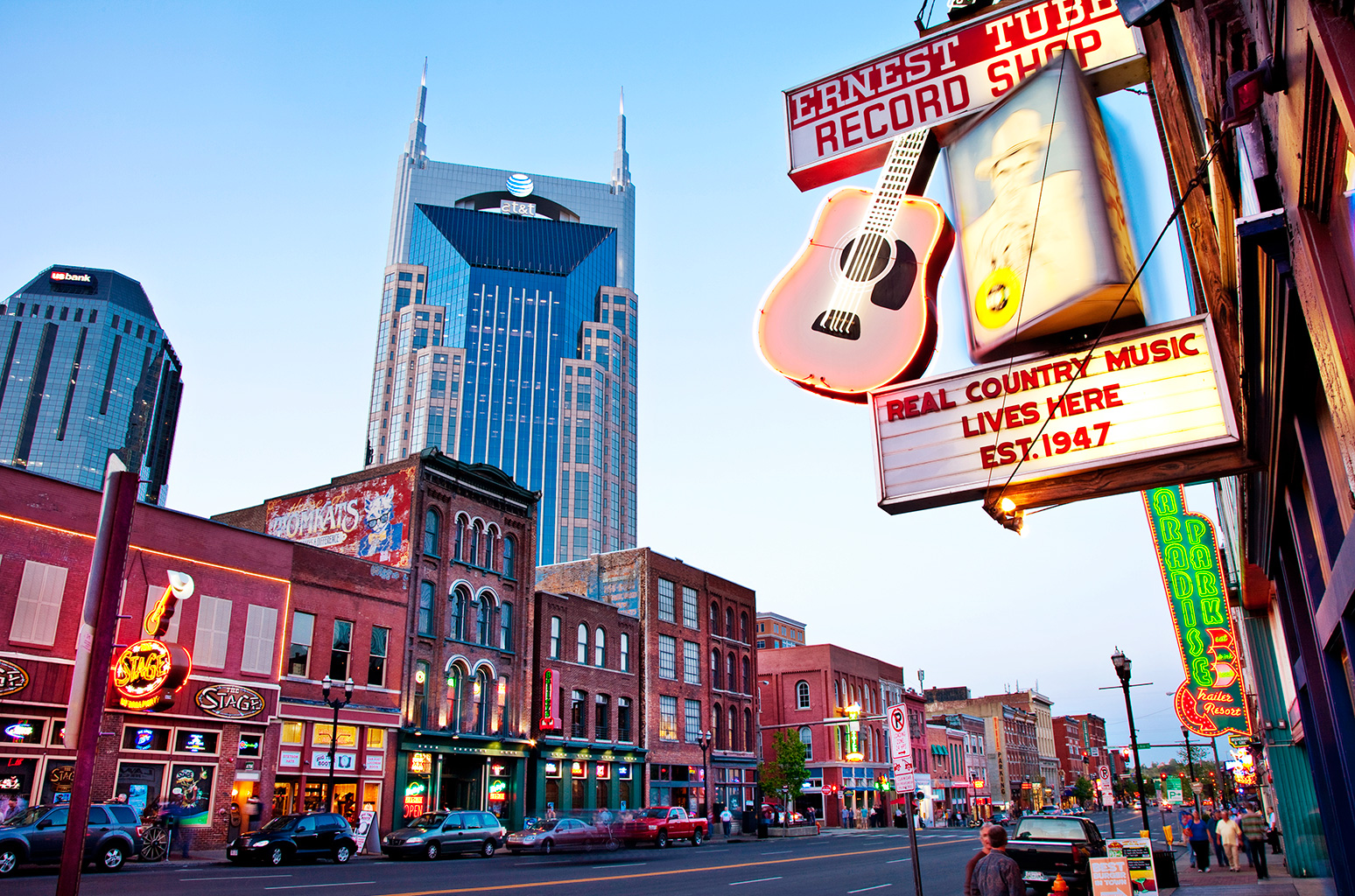 Nashville country music industry scene