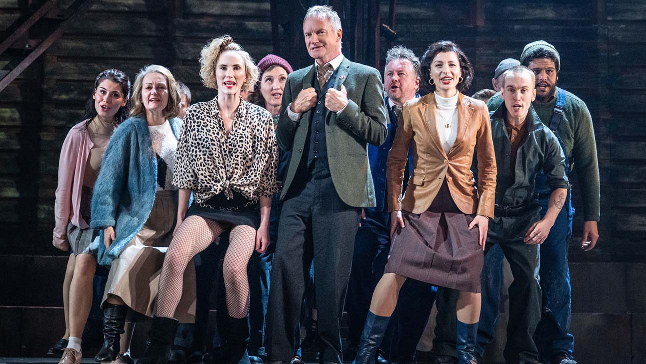 The Last Ship musical production on stage